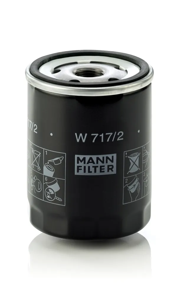 Filtr oleju W7172 Mann-Filter
