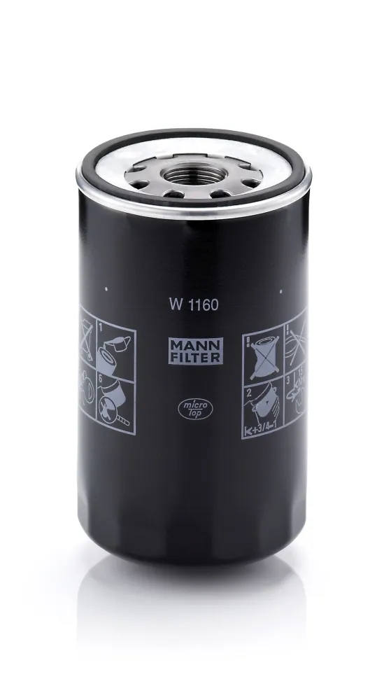 Filtr oleju W1160 Mann-Filter