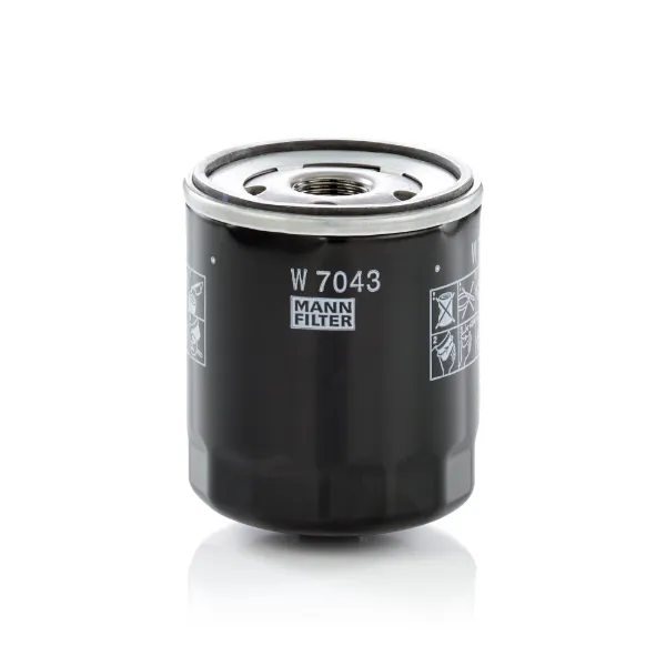 Filtr oleju W7043 Mann-Filter