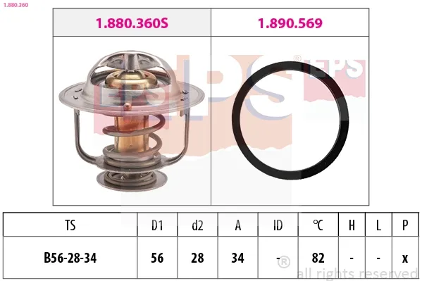 Termostat Toyota Previa TCR1, TCR2