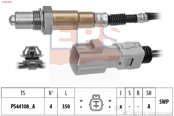 Sonda lambda, czujnik tlenu Toyota Avensis III