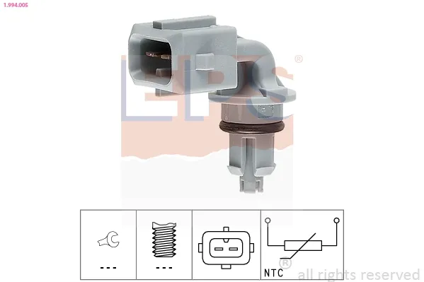  Czujnik temperatury powietrza wlotowego Peugeot 407 SW kombi (6E) (2004 - 2011) SW