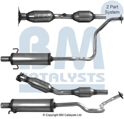 Konwerter-katalizator BM91617H BM Catalysts