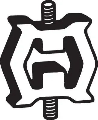 Poduszka mocowania tłumika BMW 5 E61