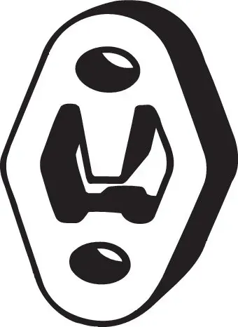 Poduszka mocowania tłumika Ford Mondeo III