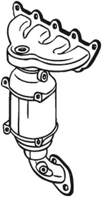 Konwerter-katalizator Fiat Linea 323