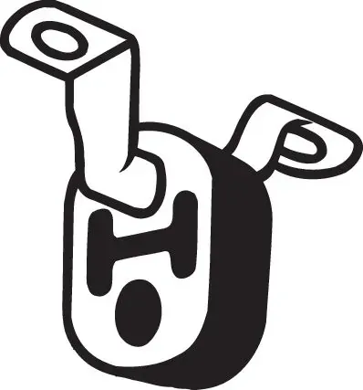 Poduszka mocowania tłumika Audi A6 C5