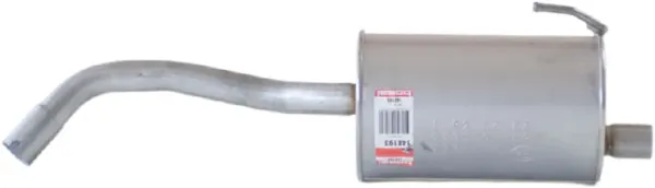 Tłumik, tylna część Fiat Panda II