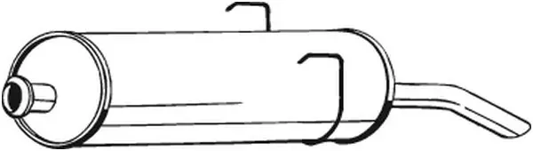 Tłumik, tylna część Peugeot 405 I