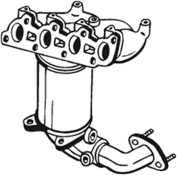 Katalizator Mazda 2