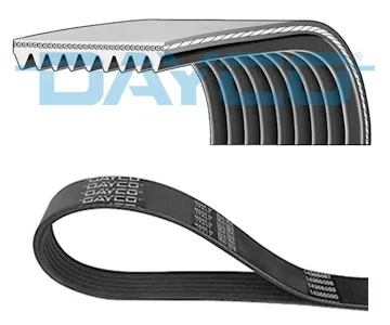 Pas napędowy mechanizmów 9PK2870HD Dayco
