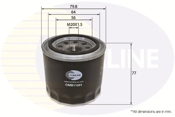 Filtr oleju CMB11341 Comline