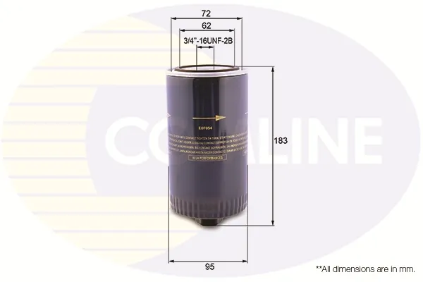 Filtr oleju EOF054 Comline