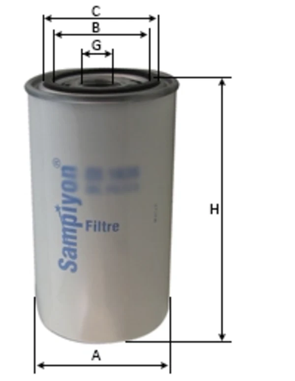 Filtr oleju CS0173 Sampiyon