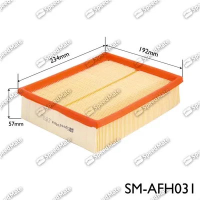 Filtr powietrza SMAFH031 Speedmate