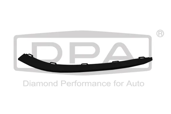 Spojler zderzaka przedniego lewy 88051273502 Diamond/DPA