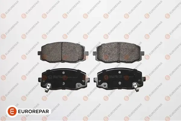 Klocki hamulcowe przednie tarczowe 1617267980 Eurorepar