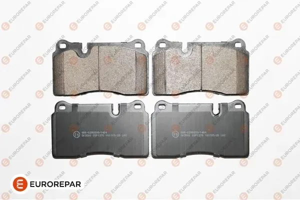 Klocki hamulcowe przednie tarczowe 1639380180 Eurorepar