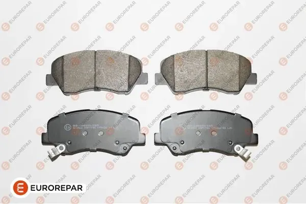 Klocki hamulcowe przednie tarczowe 1623057080 Eurorepar