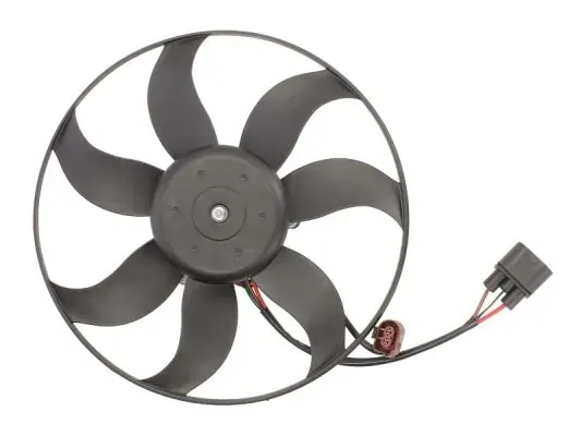 Wentylator elektryczny układu chłodzenia, kompletny (silnik+wirnik) lewy D8W036TT Thermotec