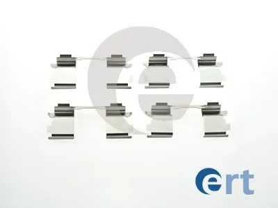Zestaw sprężynek do mocowania klocków tarczowych przednich 420026 ERT