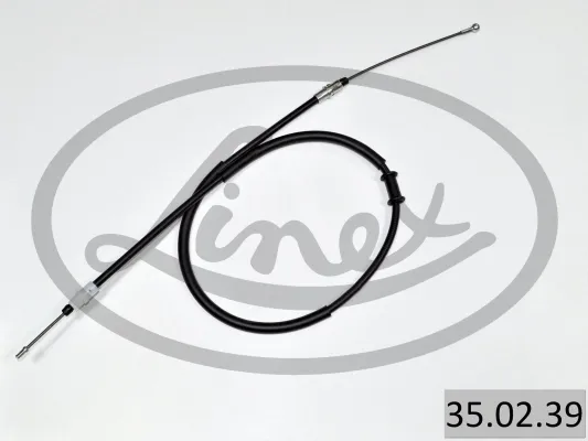 Linka hamulca ręcznego tylna prawa/lewa 350239 Linex