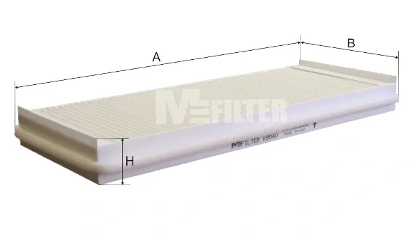 Filtr kabiny K9040 Mfilter