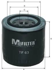 Filtr oleju TF63 Mfilter