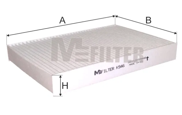 Filtr kabiny K946 Mfilter