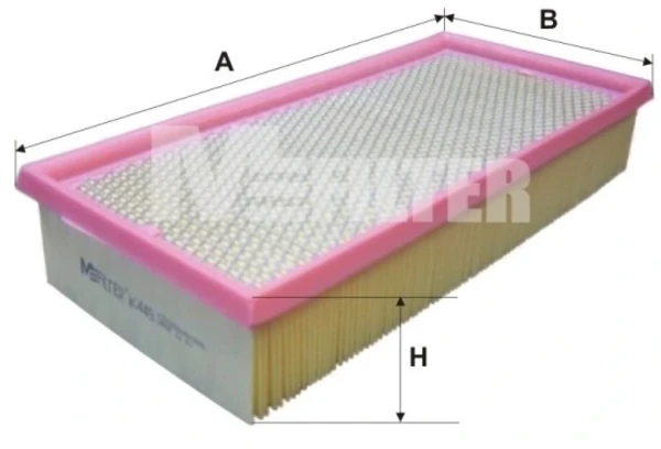 K449 Mfilter filtr powietrza