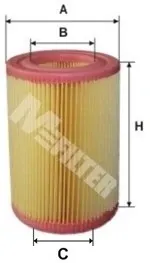 Filtr powietrza A8025 Mfilter