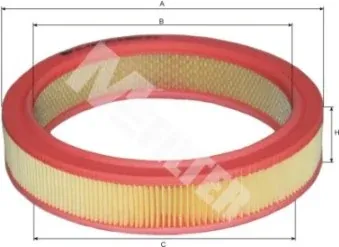 Filtr powietrza A124 Mfilter
