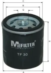 Filtr oleju TF30 Mfilter