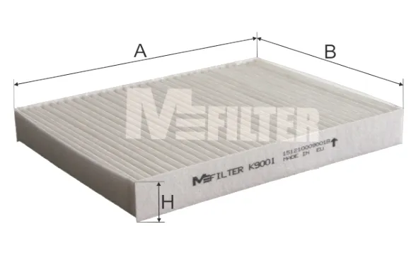 Filtr kabiny K9001 Mfilter