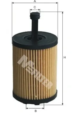Filtr oleju TE621 Mfilter