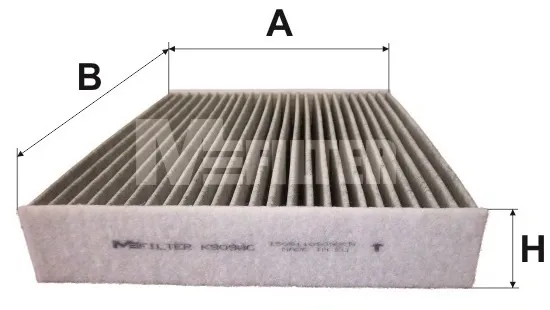 Filtr kabiny K9098C Mfilter