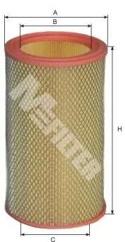Filtr powietrza A107 Mfilter