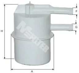 Filtr paliwa BF05 Mfilter