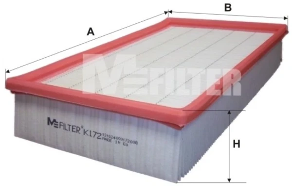 K172 Mfilter filtr powietrza