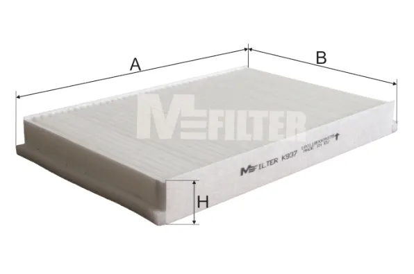 Filtr kabiny K937 Mfilter