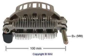 Mostek prostowniczy alternatora = Moster diodowy alternatora Hyundai H-1 STAREX Starex