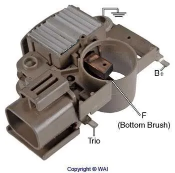 Regulator alternatora (przekaźnik ładowania) Mazda 323 S IV