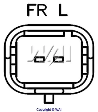  Regulator alternatora (przekaźnik ładowania) Opel Vivaro A awangarda (F7) (2001 - 2014) A