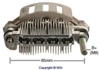 Mostek prostowniczy alternatora = Moster diodowy alternatora Mitsubishi Pajero PININ