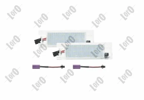 Lampa oświetlenia tylnej tablicy rejestracyjnej Opel Corsa E