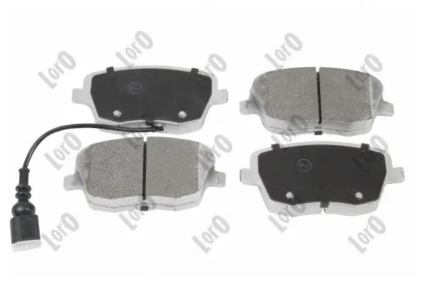 Klocki hamulcowe przednie tarczowe 1617271180 Peugeot/Citroen