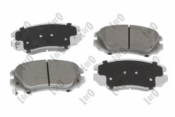 Klocki hamulcowe przednie tarczowe 1639382880 Peugeot/Citroen