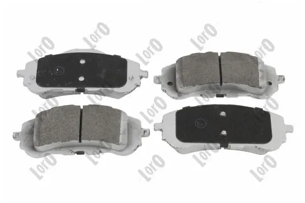 Klocki hamulcowe przednie tarczowe 1647860280 Peugeot/Citroen