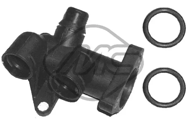 Kołnierz układu chłodzenia (trójnik) 03566 Metalcaucho