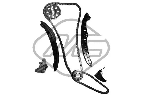 Łańcuch rozrządu, zestaw 06190 Metalcaucho